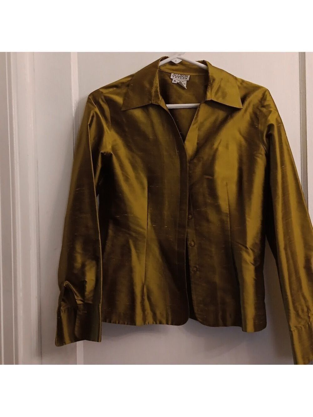 Allison Taylor silk  light weight jacket Size S